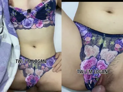Xoạc em tình nhân vú bự trong bộ đồ lót tím mới tặng